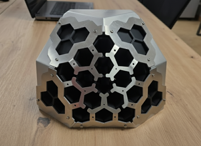 The Structural Model of Crystal Eye Takes Shape